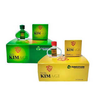 Dầu gió Kimagi - Hộp 1 chai 6 ml - Gợi nhớ mùi hương dầu gió Kim