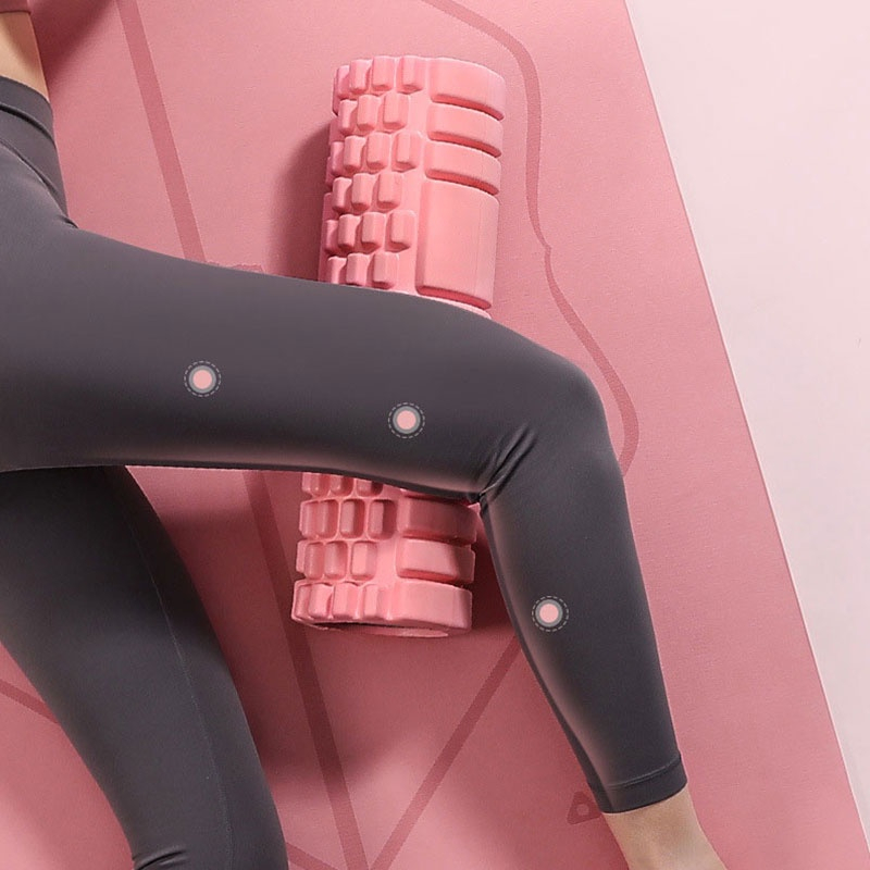 Con Lăn , Thanh Lăn Foam Roller Massage Cơ Thể , Giãn Cơ , Gym , Fitness , Yoga Tại Nhà  Kích Thước 33x14cm Vano Hous