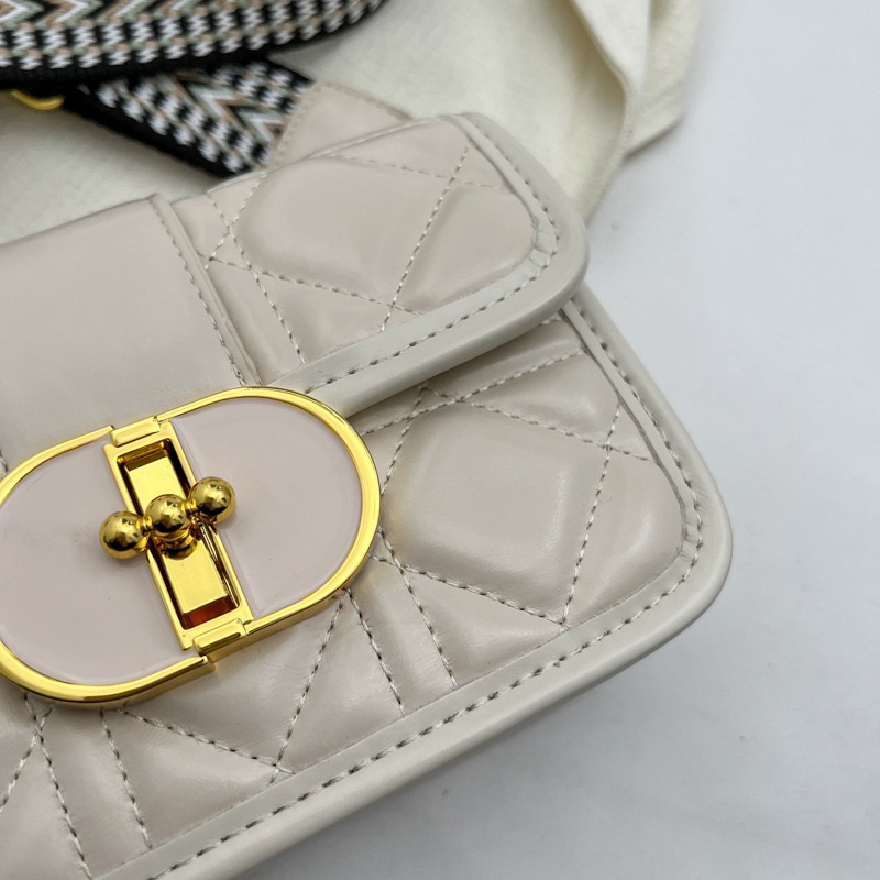 Túi đeo chéo, túi kẹp nách túi xách nữ cd da mềm phom chuẩn thời trang