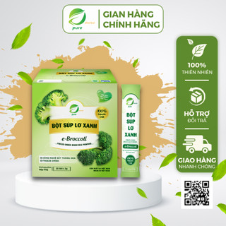 Bột Súp Lơ Xanh Sấy e-Broccoli Thăng Hoa - Đảm Bảo 100% Dinh Dưỡng Từ Bột Súp Lơ Xanh 