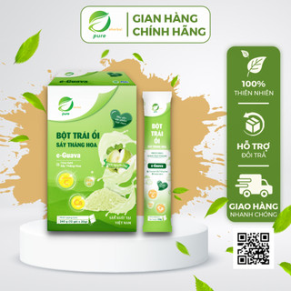 Bột Trái Ổi Sấy Thăng Hoa e-Guava Eherbal - Đảm Bảo Lượng Dinh Dưỡng Tự Nhiên Từ Trái Ổi Việt Nam 