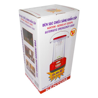Đèn Sạc Khẩn Cấp Kentom KT3200PL – Chiếu Sáng Dự Phòng, Tiện Lợi