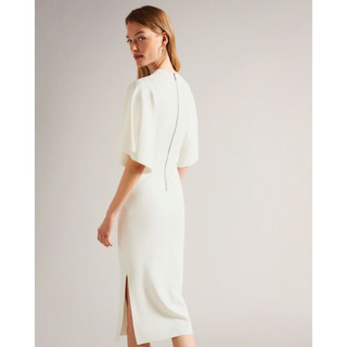 Đầm Ted Baker  tay loe xẻ tà size 3 ( eo 78-80)