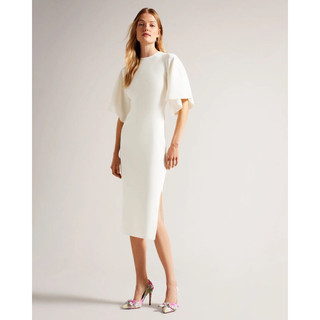 Đầm Ted Baker  tay loe xẻ tà size 3 ( eo 78-80)