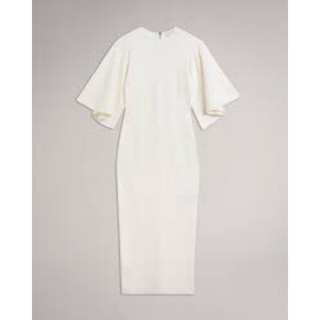 Đầm Ted Baker  tay loe xẻ tà size 3 ( eo 78-80)