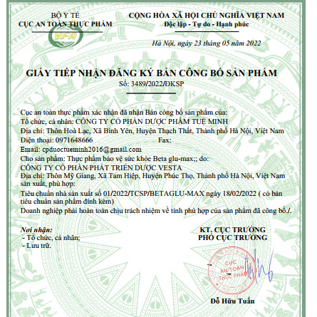 Viên Uống Betaglucan 500mg hàm lượng cao- Hỗ trợ đào thải vi rút HPV,tăng đề kháng