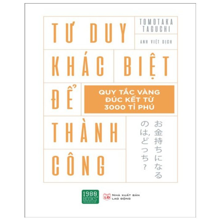 Sách - Tư duy khác biệt để thành công