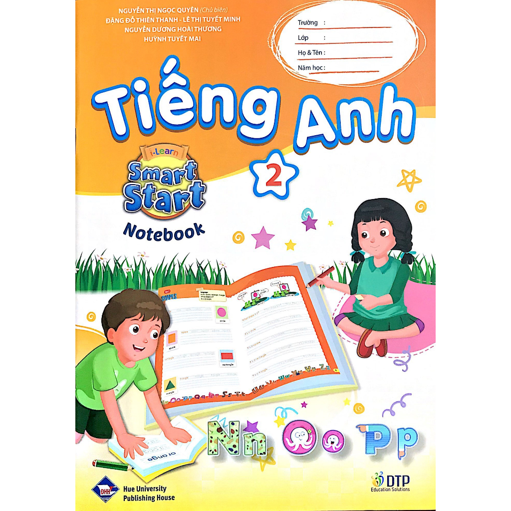 Quyển Notebook Tiếng Anh I-Learn Smart Start Lớp 2