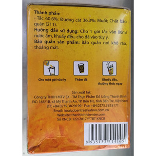 Tắc xí muội Thanh Bình 900g