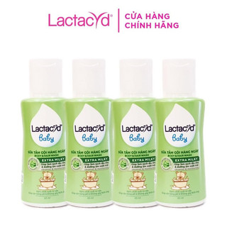 sữa tắm gội lactacyd milky 60ml