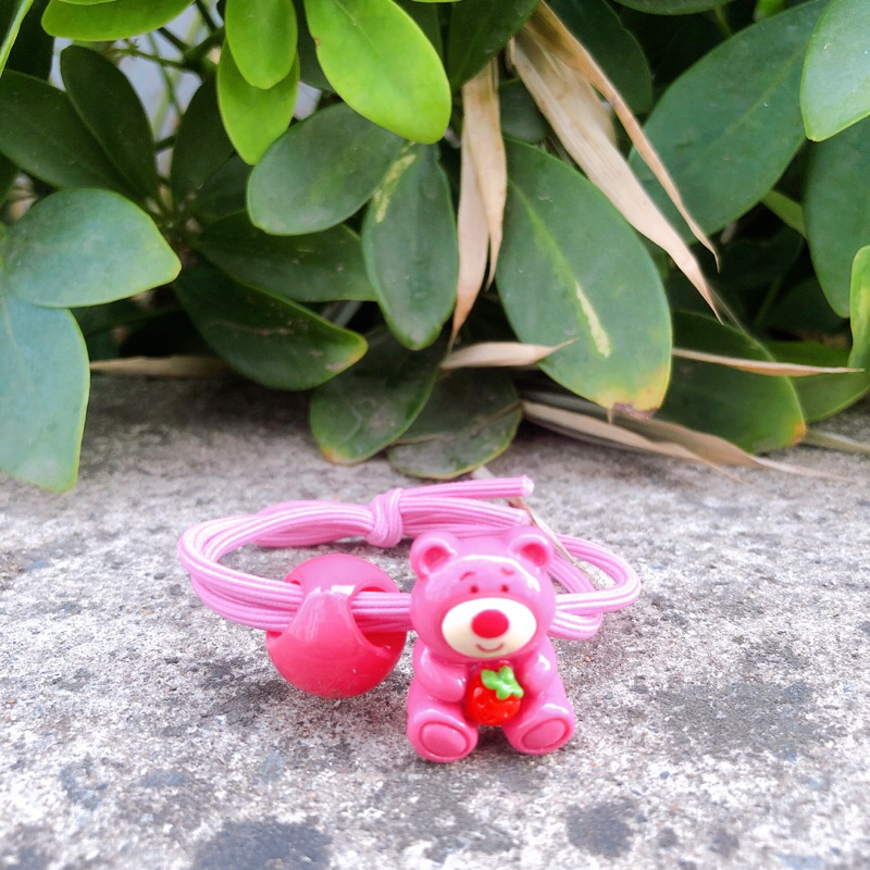 CỘT TÓC THUN GẤU DÂU LOTSO