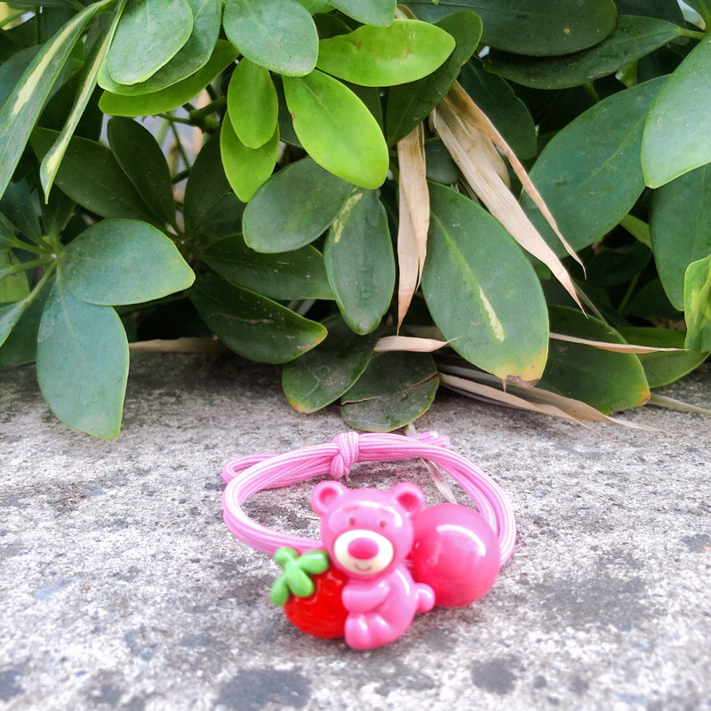 CỘT TÓC THUN GẤU DÂU LOTSO