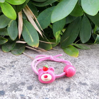 CỘT TÓC THUN GẤU DÂU LOTSO