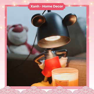 Đèn đốt nến thơm mickey có hẹn giờ