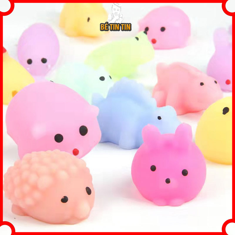 Thú mochi squishy xả stress - Đồ chơi thú mochi mềm dẽo giải trí