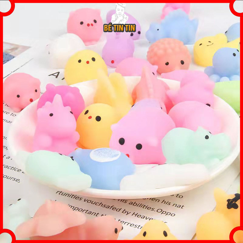 Thú mochi squishy xả stress - Đồ chơi thú mochi mềm dẽo giải trí