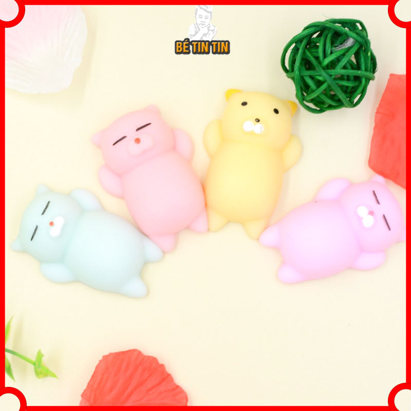 Thú mochi squishy xả stress - Đồ chơi thú mochi mềm dẽo giải trí