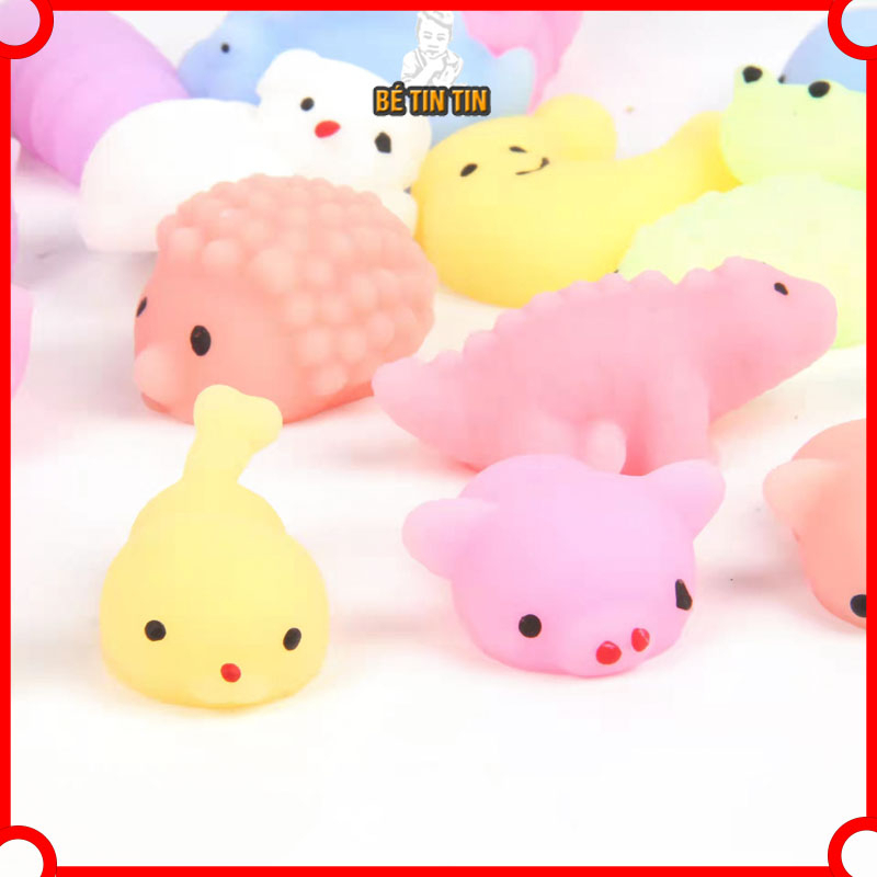 Thú mochi squishy xả stress - Đồ chơi thú mochi mềm dẽo giải trí