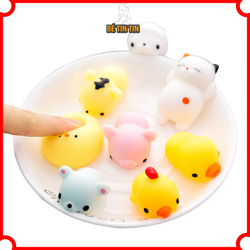 Thú mochi squishy xả stress - Đồ chơi thú mochi mềm dẽo giải trí