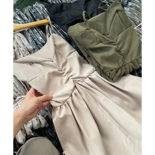 Váy đầm 2s nhún ngực Jun Store 00145