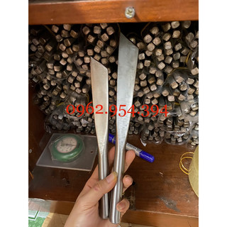 Dao khui sầu riêng 28cm- cán tròn, cực dày, inox không rỉ