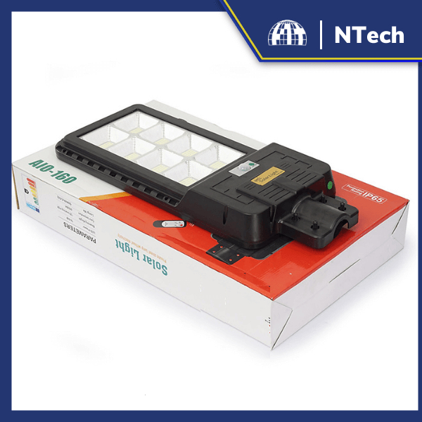 Đèn năng lượng mặt trời Jindian- Đèn đường NLMT  Công suất 400W -Khung ABS- Chip Led "SMD"