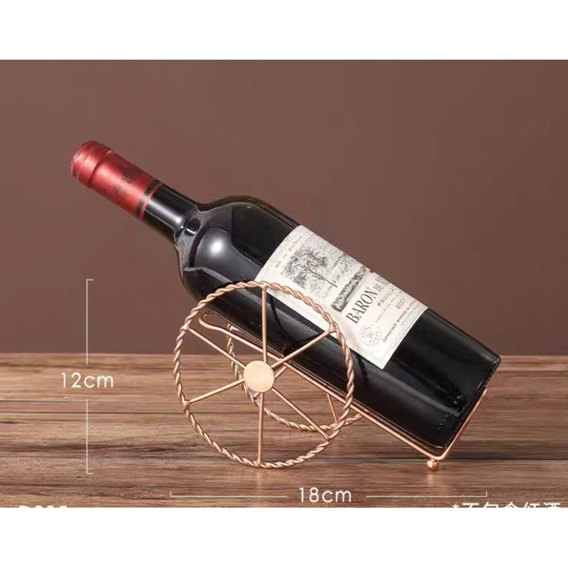 GIÁ ĐỰNG CHAI RƯỢU VANG HÌNH KHẨU PHÁO ĐỘC ĐÁO