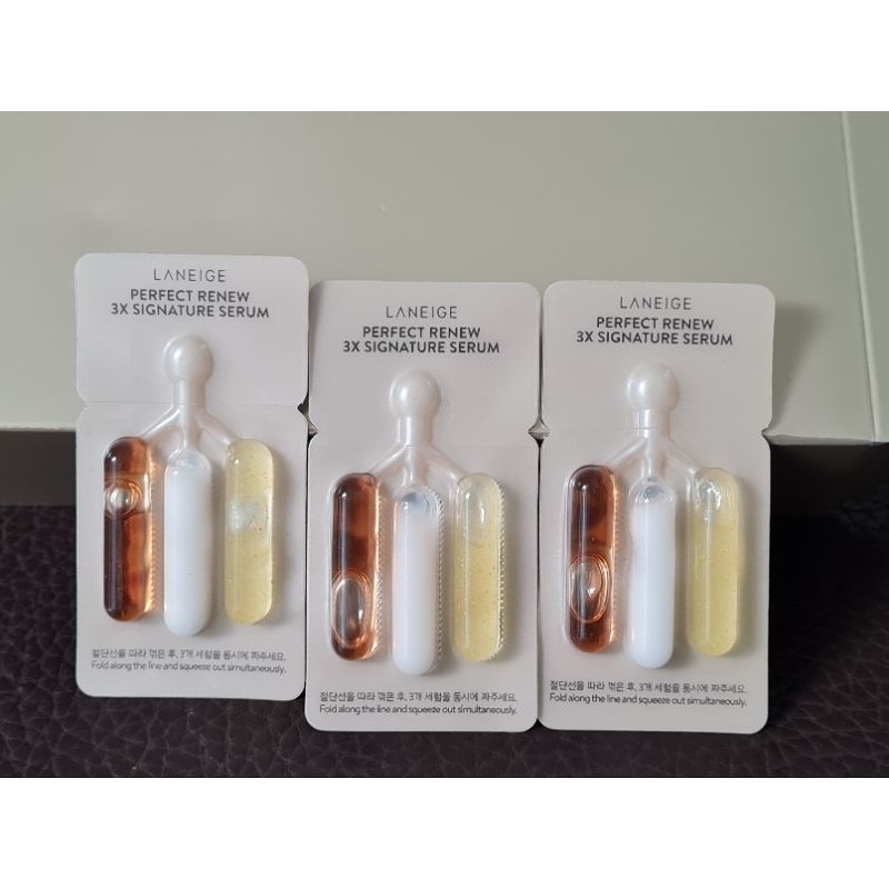 Kit dưỡng ẩm da Perfect Renew Trial Kit Lanege