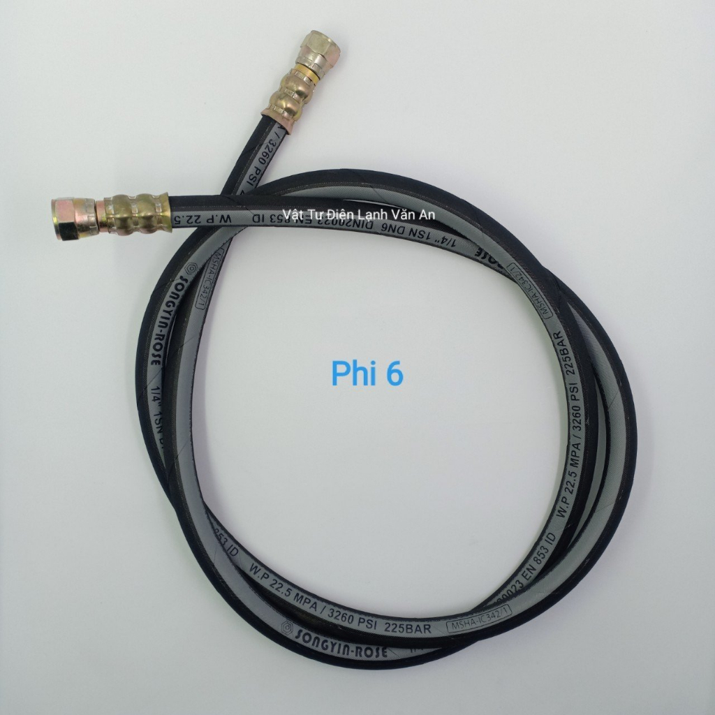COMBO DÂY TEST GAS MÁY LẠNH 6-10-12-16
