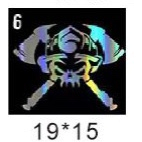 Tem Phản Quang Cực Chất Trang Trí Capo,Sườn Xe. Decal Phản Quang Oto By DV AUTO