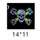 Tem Phản Quang Cực Chất Trang Trí Capo,Sườn Xe. Decal Phản Quang Oto By DV AUTO