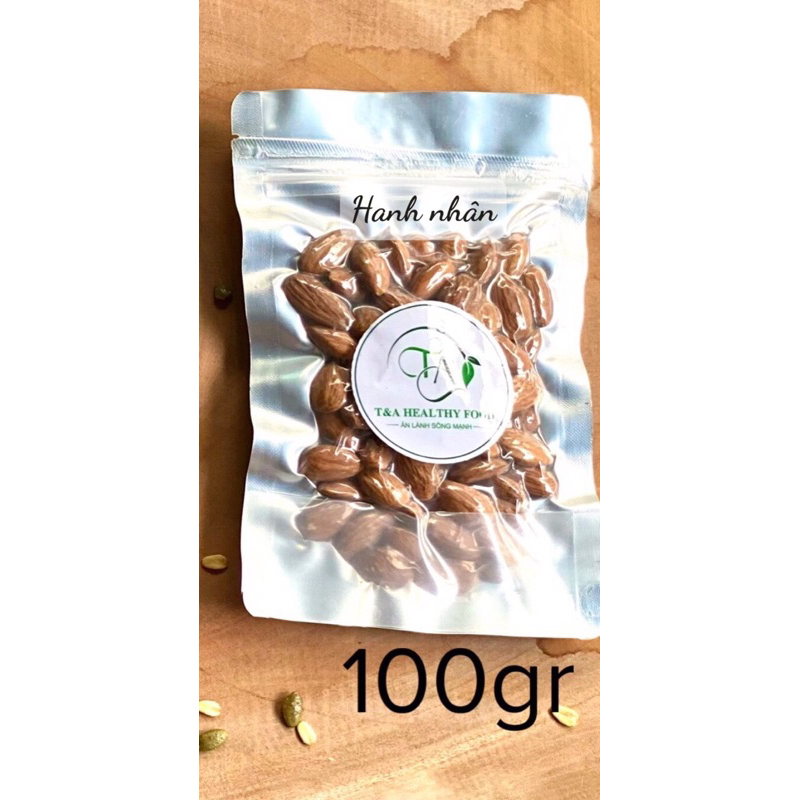 1kg Hạnh Nhân Sống Tách Vỏ Nhập Khẩu Mỹ Trang Food