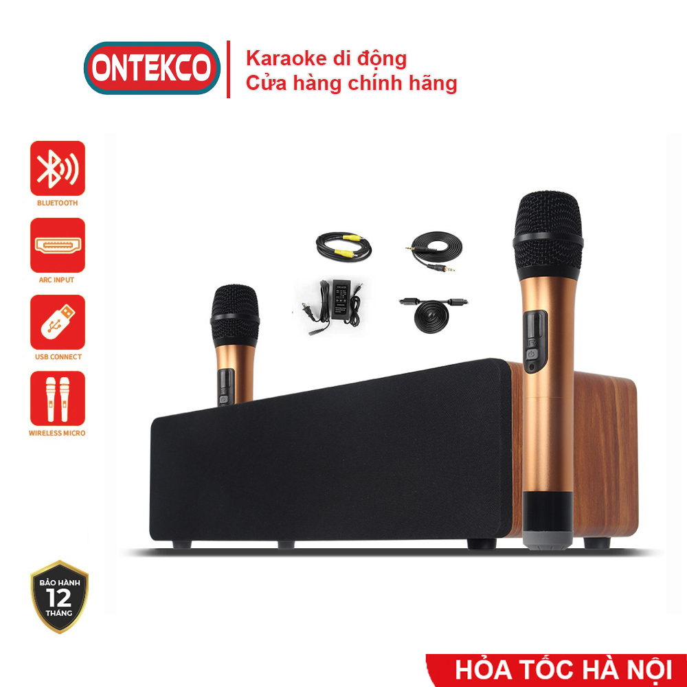 [SIÊU LOA] Bộ âm thanh Ontekco A300 hát karaoke gia đình siêu vip công suất lớn