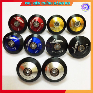 Nút bit chân kính nhôm CNC lắp cho xe SH SHmode Vision .v.vv