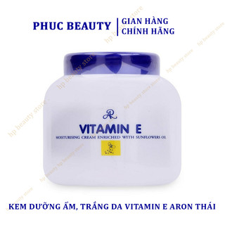 Kem dưỡng ẩm body & face vitamin e aron thái lan 200g