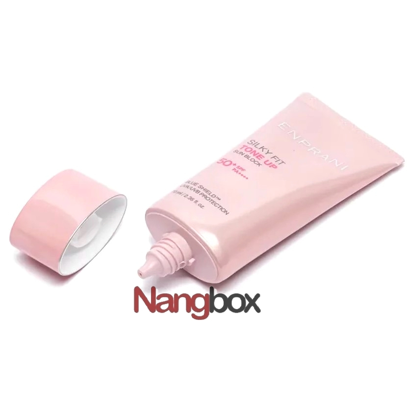 Kem Chống Nắng Kềm Dầu Nâng Tông ENPRANI SILKY FIT TONE UP SUNBLOCK SPF 50+ PA++++