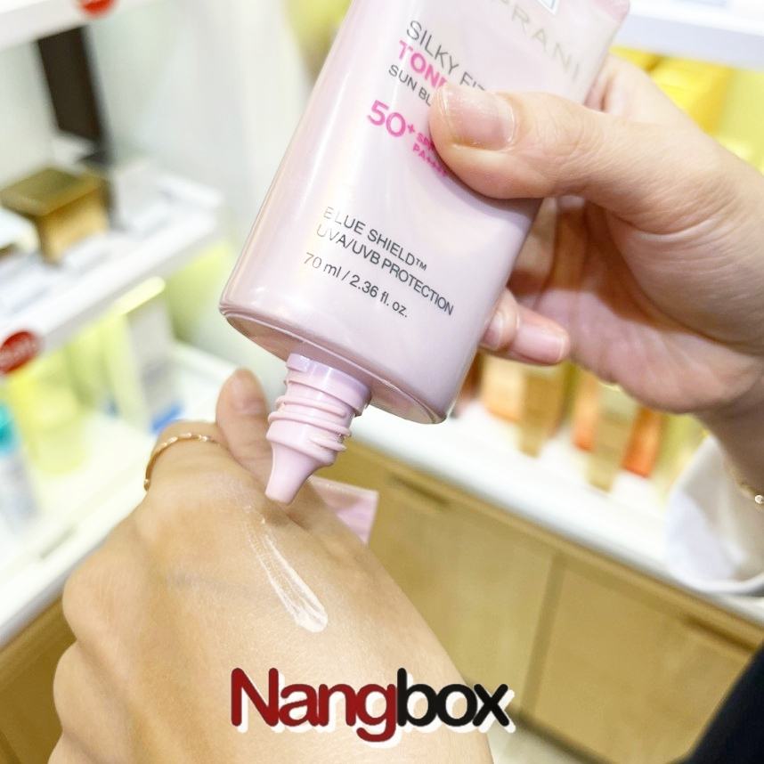 Kem Chống Nắng Kềm Dầu Nâng Tông ENPRANI SILKY FIT TONE UP SUNBLOCK SPF 50+ PA++++