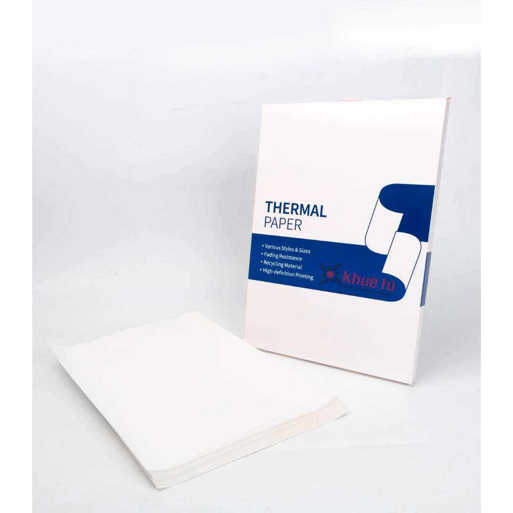 Giấy In Nhiệt Khổ A4 KT-RM10-A4 Dùng Cho Máy In Nhiệt M08F AIMO