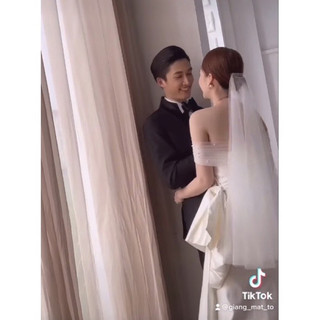 Lúp cô dâu, khăn von cô dâu gắn đá