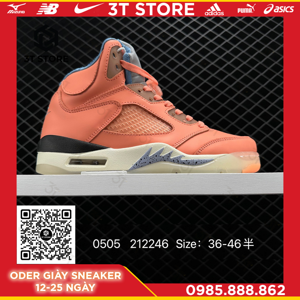 GIÀY SNEAKER MÃ SẢN PHẨM: DV4982-175_DJ Khaled x Air Jordan 5 "We The Best"_FULL BOX_FREE SHIP TOÀN QUỐC