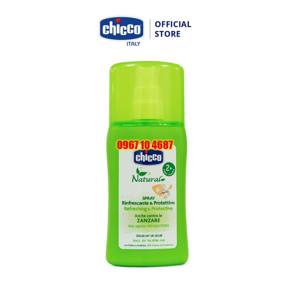 Xịt đa năng Chống muỗi và côn trùng đôt Chicco cho bé
