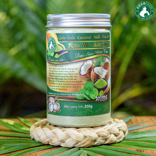 Bột sữa (Cốt) dừa Cocofarm bịch 1Kg độ béo 20% pha chế đồ uống, nấu chè, làm bánh, nấu ăn