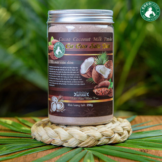 Bột sữa (Cốt) dừa Cocofarm bịch 1Kg độ béo 20% pha chế đồ uống, nấu chè, làm bánh, nấu ăn