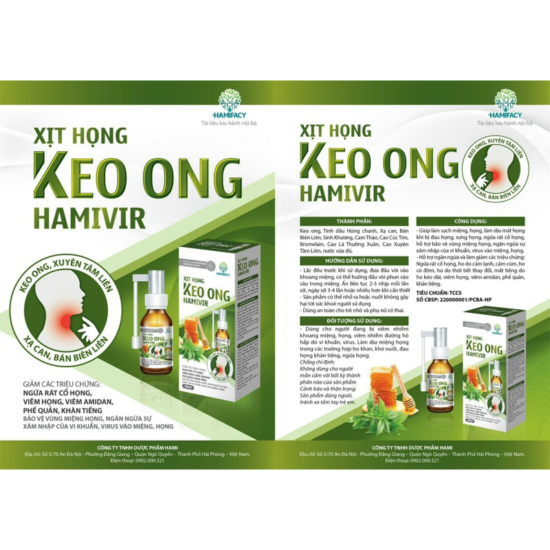 Xịt keo ong