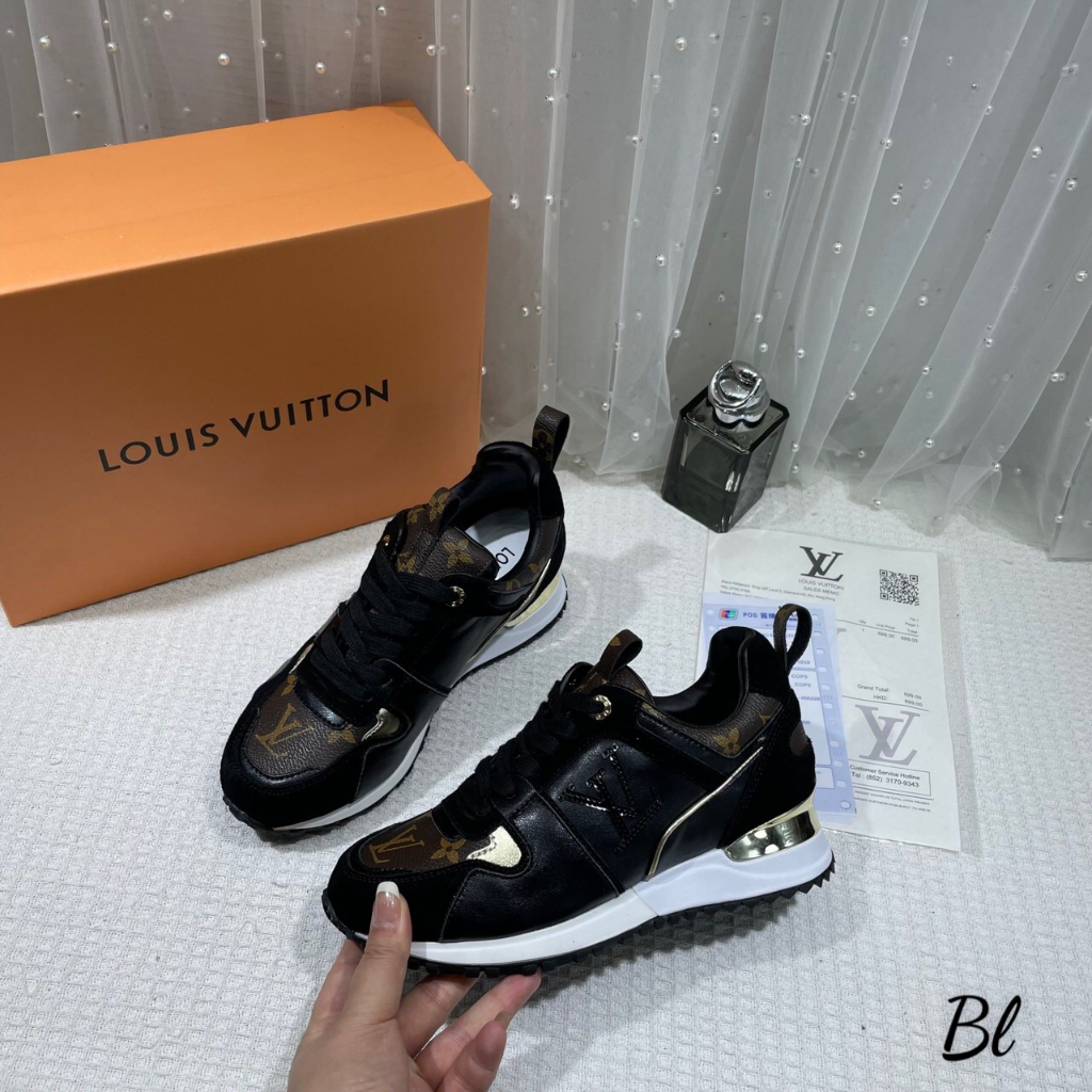 GIÀY THỂ THAO LV GÓT VÀNG