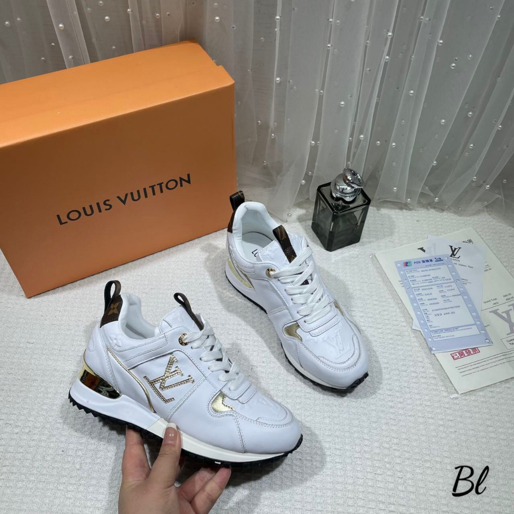 GIÀY THỂ THAO LV GÓT VÀNG