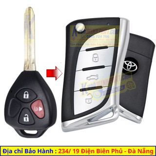 Chìa khoá xe Toyota Innova, Fortuner, Vios, Hilux, Altis mẫu V19