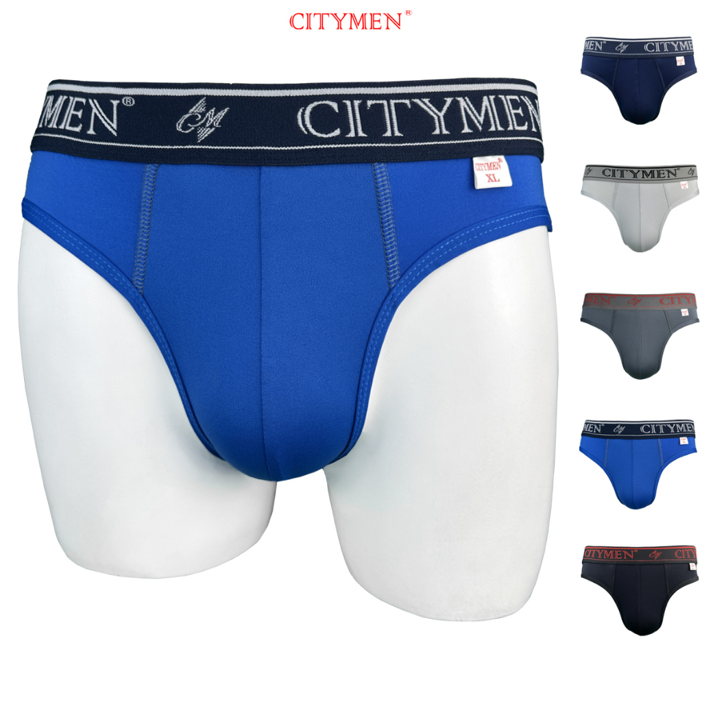 Combo 4 Quần Lót Nam lưng CITYMEN vải lạnh 4 chiều cao cấp, đồ lót - MSSP-CTMAL