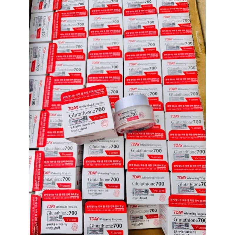 Kem dưỡng trắng da 7DAY GLUTATHIONE 700 VCREAM ANGEL'S LIQUID