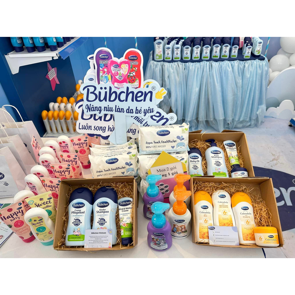 Combo 2 Kem Hăm Bubchen gồm: 1 Kem Hăm 75ml và 1 Kem chống hăm 150ml dùng hàng ngày cho bé